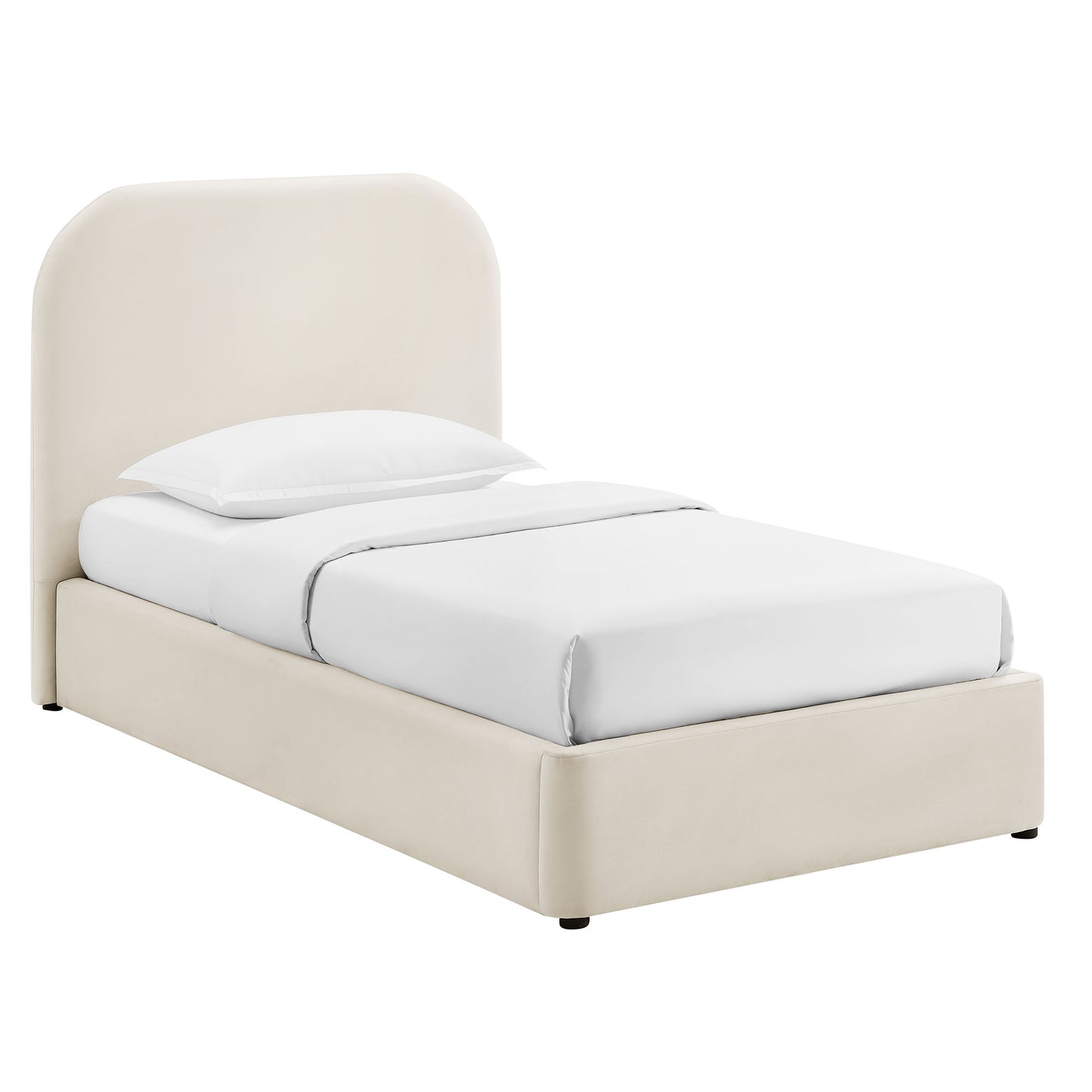 Keynote Twin Performance Velvet Storage Platform Bed Frame by Modway MOD-7351