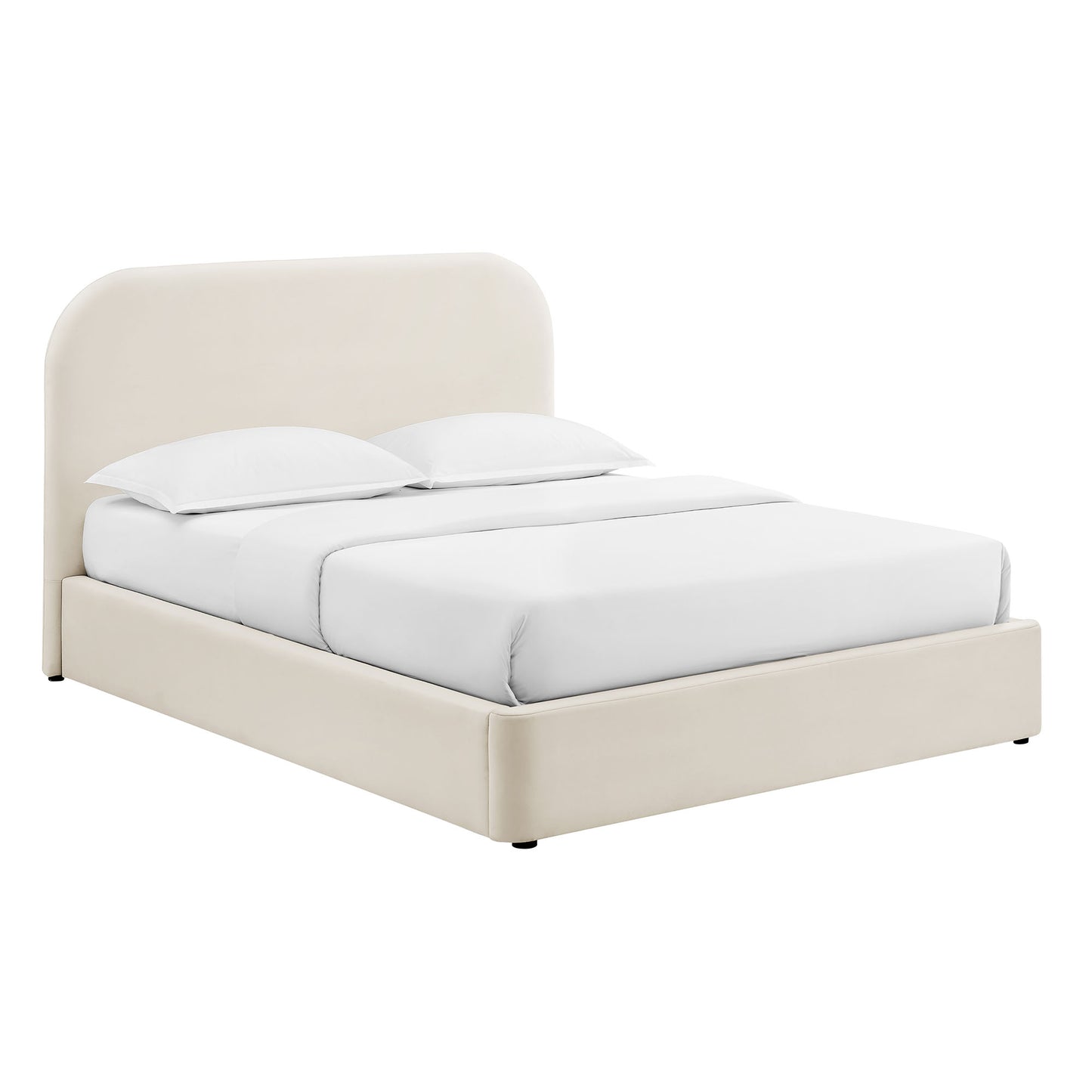 Keynote Queen Performance Velvet Storage Platform Bed Frame by Modway MOD-7355