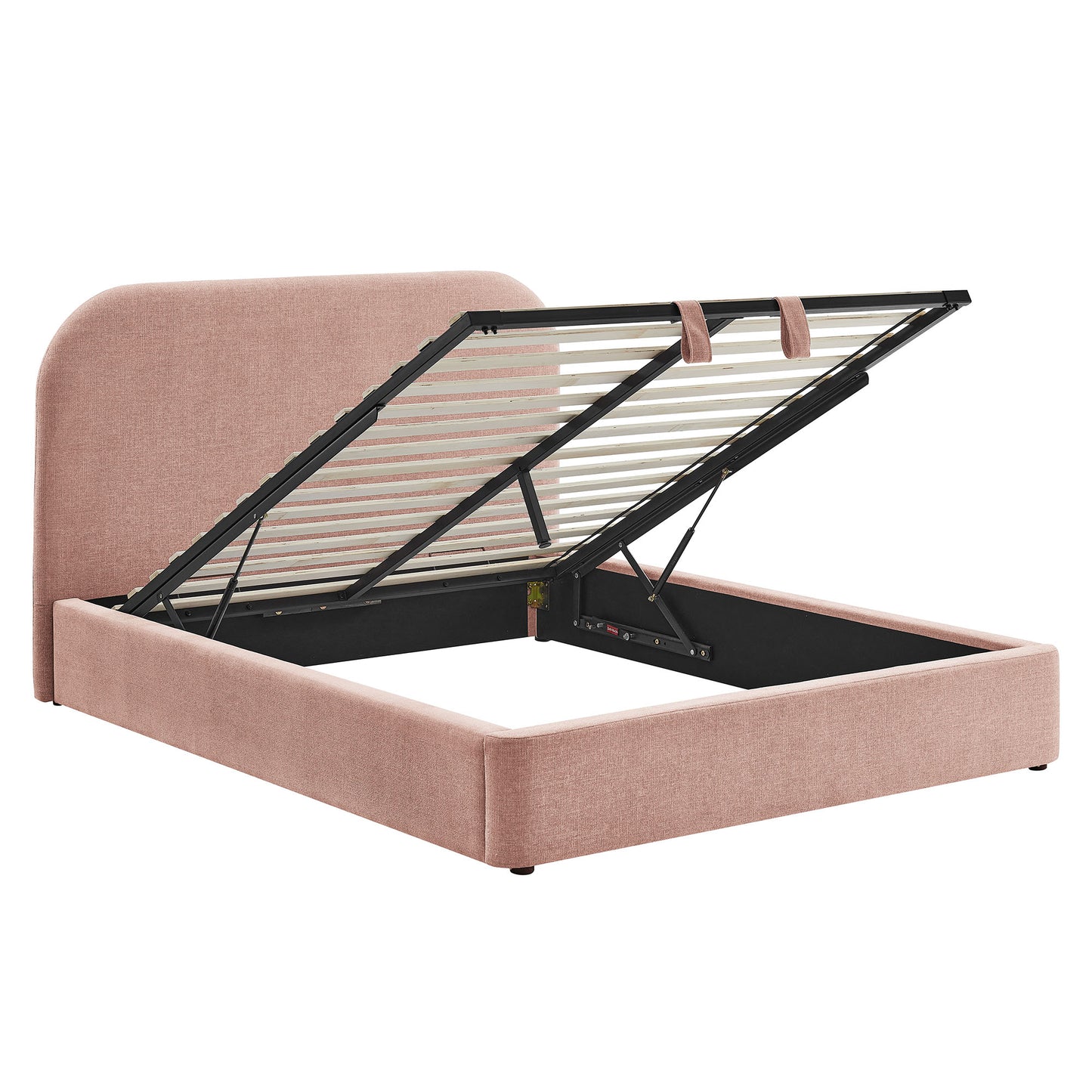 Keynote King Fabric Upholstered Storage Platform Bed Frame by Modway MOD-7358