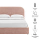 Keynote King Fabric Upholstered Storage Platform Bed Frame by Modway MOD-7358