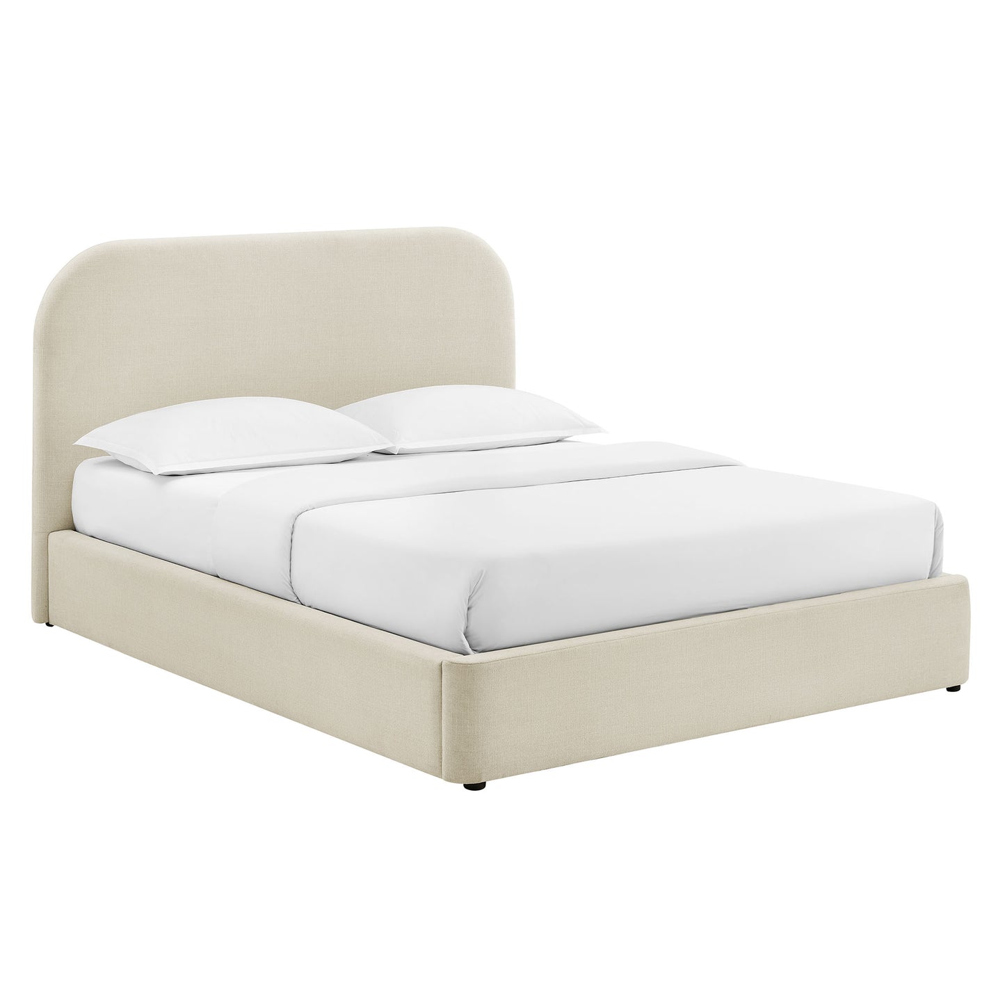 Keynote King Fabric Upholstered Storage Platform Bed Frame by Modway MOD-7358