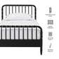 Arlette Twin Size Wood Spindle Bed Frame by Modway MOD-7359