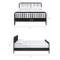 Arlette King Size Wood Spindle Bed Frame by Modway MOD-7362