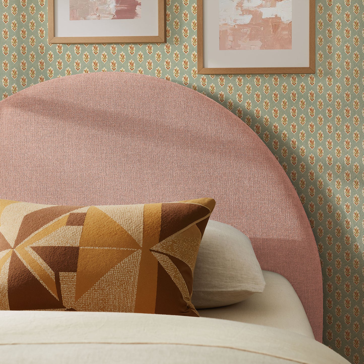 Resort Twin Size Upholstered Fabric Arched Headboard by Modway MOD-7367