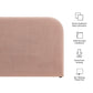 Keynote Full Size Upholstered Fabric Headboard by Modway MOD-7376