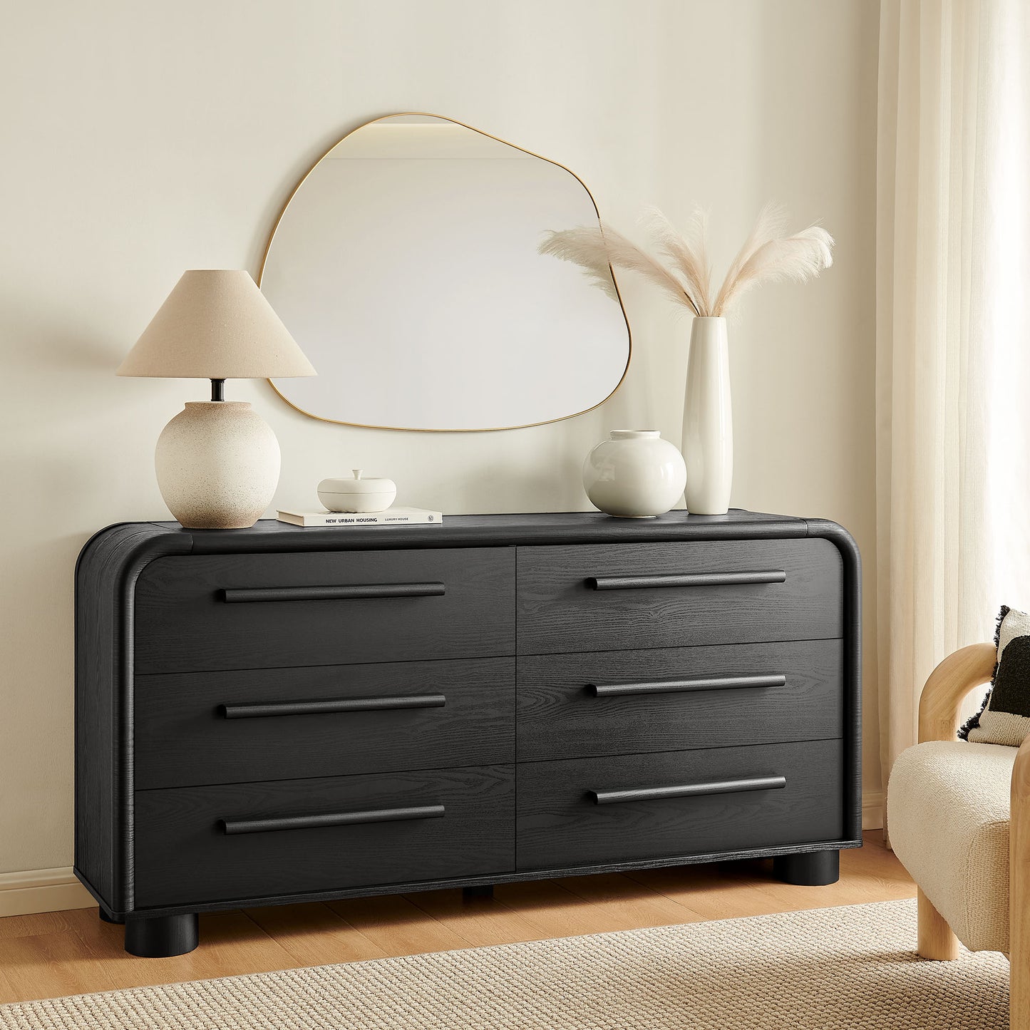Bellamy Curved 6-Drawer Dresser by Modway MOD-7379