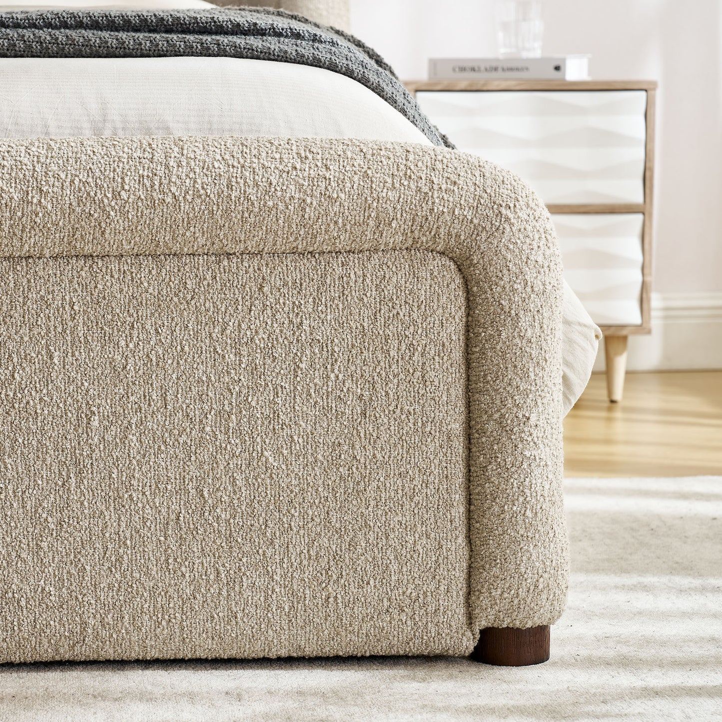 Tasmin King Upholstered Fabric Platform Bed by Modway MOD-7381