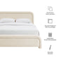 Beck King Performance Velvet Platform Bed by Modway MOD-7383