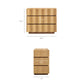 Isola Wavy 3 Drawer Chest by Modway MOD-7388