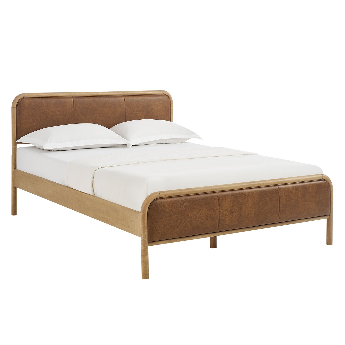 Wexford Vegan Leather Full Platform Bed by Modway MOD-7391