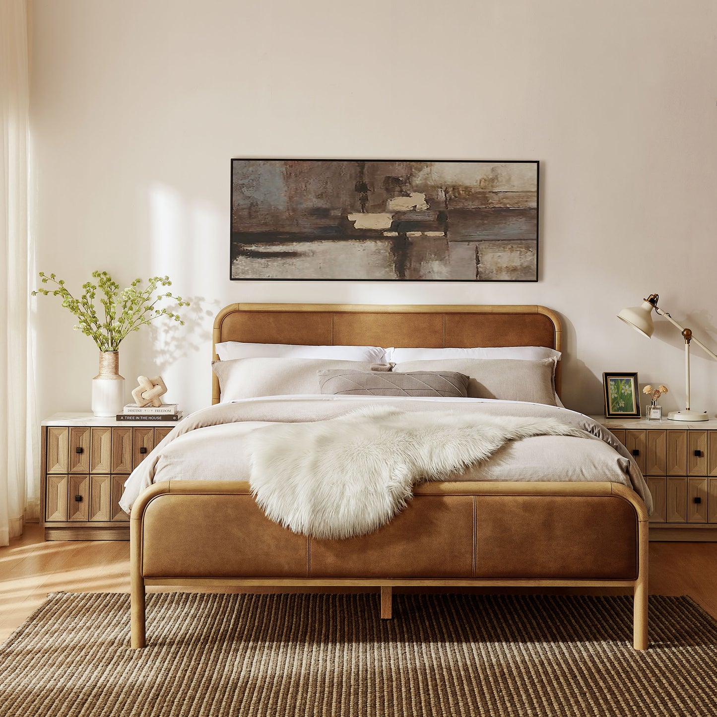 Wexford Vegan Leather Queen Platform Bed by Modway MOD-7392