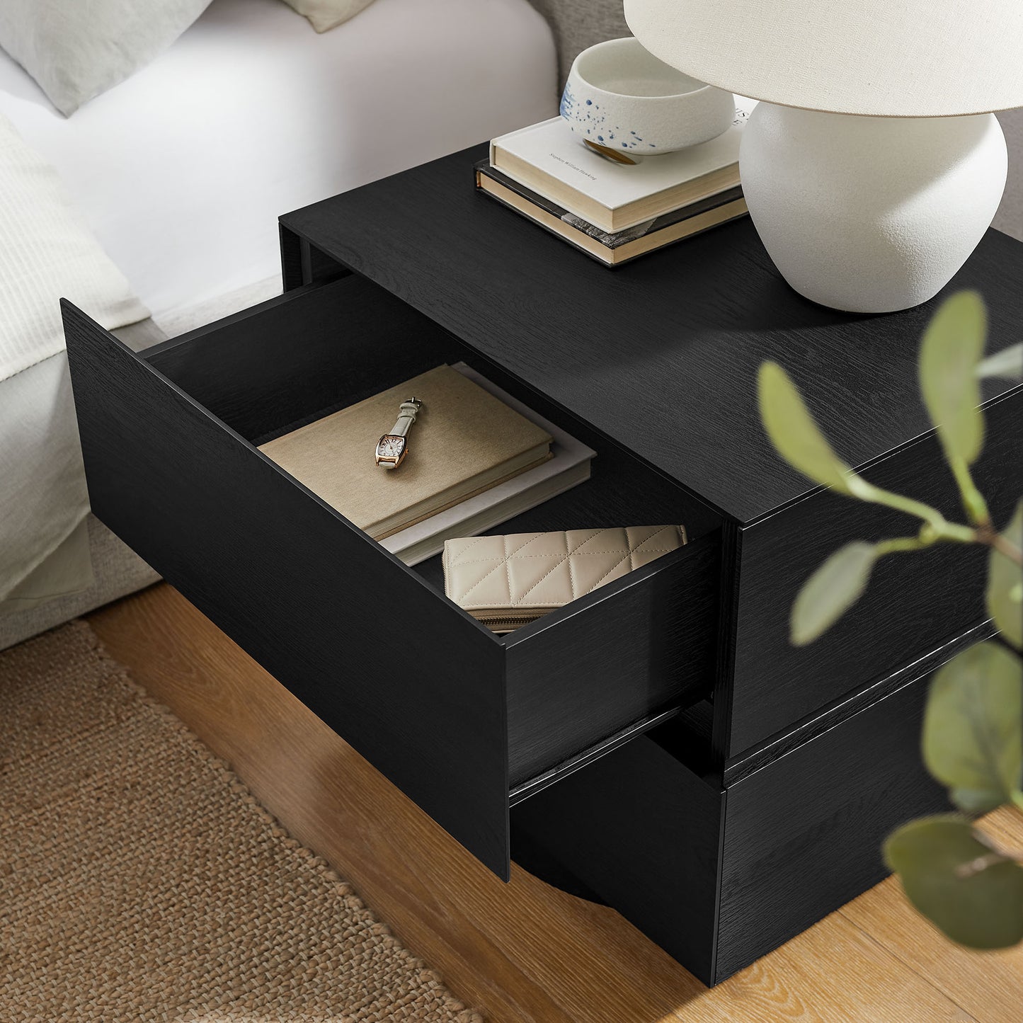 Koval Floating Pedestal 2-Drawer Nightstand by Modway MOD-7804