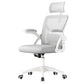 SONGMICS HOME Ergonomic Mesh Desk Chair with Flip-Up Armrests and Headrest | Computer Office Chair in Dove Gray