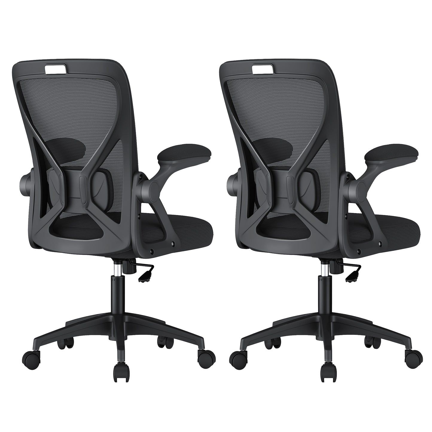 VASAGLE Ergonomic Mesh Office Chairs with Adjustable Lumbar Support – Ink Black