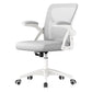 SONGMICS HOME Ergonomic Mesh Desk Chair with Flip-Up Armrests | Computer Office Chair in Dove Gray