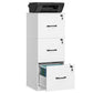 VASAGLE 3-Drawer Vertical Lockable File Cabinet with Drawers – Cloud White