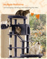 Feandrea Multi-Level Cat Tree for Large Cats – Dark Gray