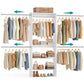 SONGMICS Custos Closet System – White – 13.8"D x