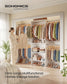 SONGMICS Custos Closet System – White – 13.8"D x
