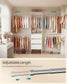 SONGMICS Custos Closet System – White | URGR042WZ01S