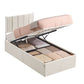VASAGLE Lift Up Storage Bed Frame Twin Size, Hydraulic Platform Bed