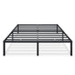VASAGLE King Metal Bed Frame 18 Inches Tall