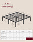 VASAGLE King Metal Bed Frame 18 Inches Tall