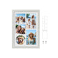 A4 Picture Frame Collage White FredCo