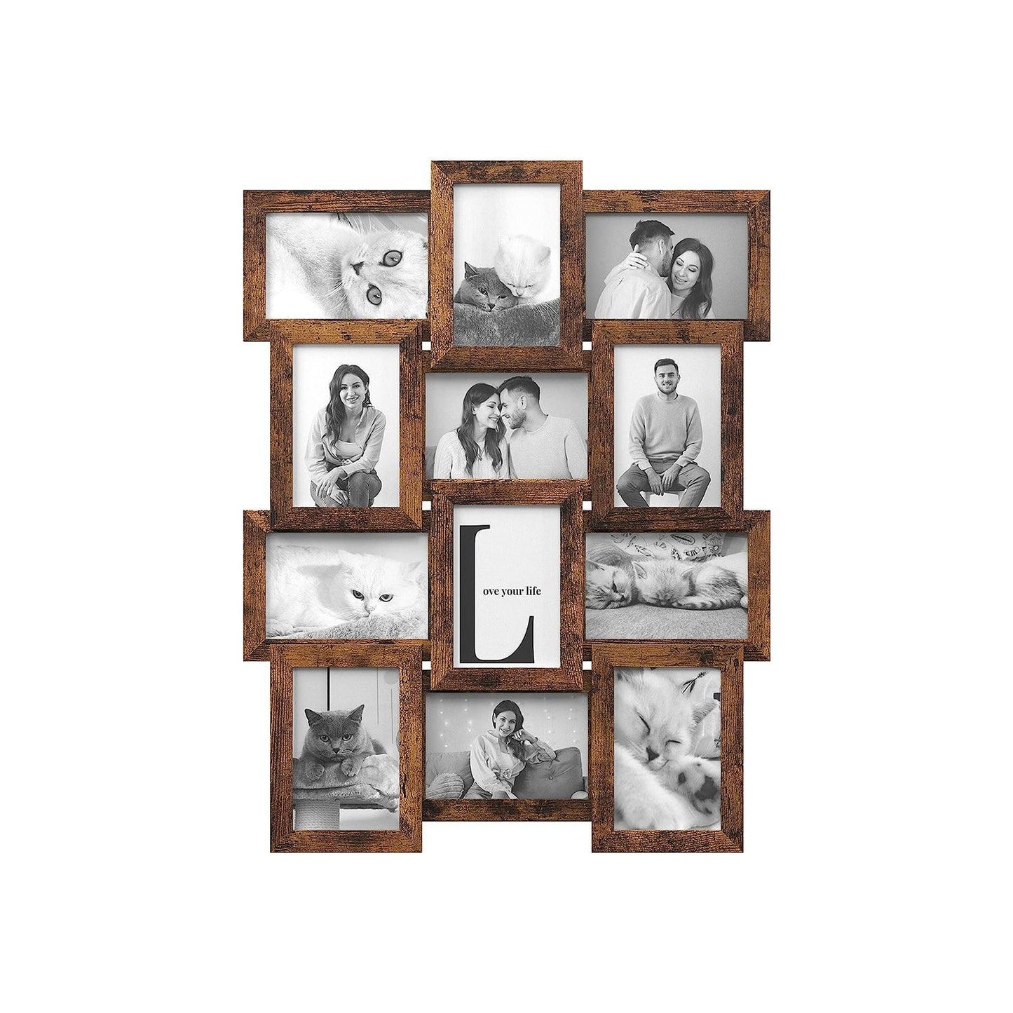 Collage Picture Frames Set of 12