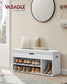 VASAGLE Custos Storage Bench with Cushion, Shoe Bench | ULHS130W14