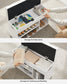 VASAGLE Custos Storage Bench with Cushion, Shoe Bench | ULHS30W