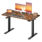 VASAGLE Electric Standing Desk 4 Memory Heights 47.2 X 23.6 Inches Rustic Brown