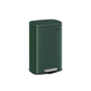 SONGMICS 13 Gallon White Step Trash Can with Hinged Lid – Retro Green