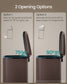 SONGMICS Soft Close Stainless Steel Trash Can | ULTB075MZ01