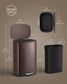 SONGMICS Soft Close Stainless Steel Trash Can | ULTB075MZ01