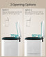 SONGMICS Soft Close Stainless Steel Trash Can | ULTB075WZ01