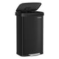 SONGMICS 21-Gallon Stainless Steel Pedal Trash Can with Soft-Close Lid – Black