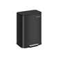 SONGMICS 13-Gallon (50 L) Trash Can Can with Lid – Ink Black