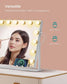 SONGMICS Vanity Makeup Mirror with Lights – Matte White | ULWM001W01V1
