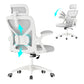 VASAGLE Office Chair, Ergonomic Mesh, Adjustable, Dove Gray