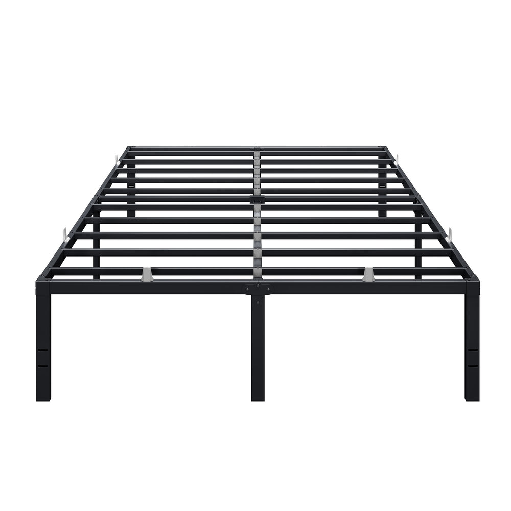 VASAGLE Queen Metal Bed Frame 18 Inches Tall