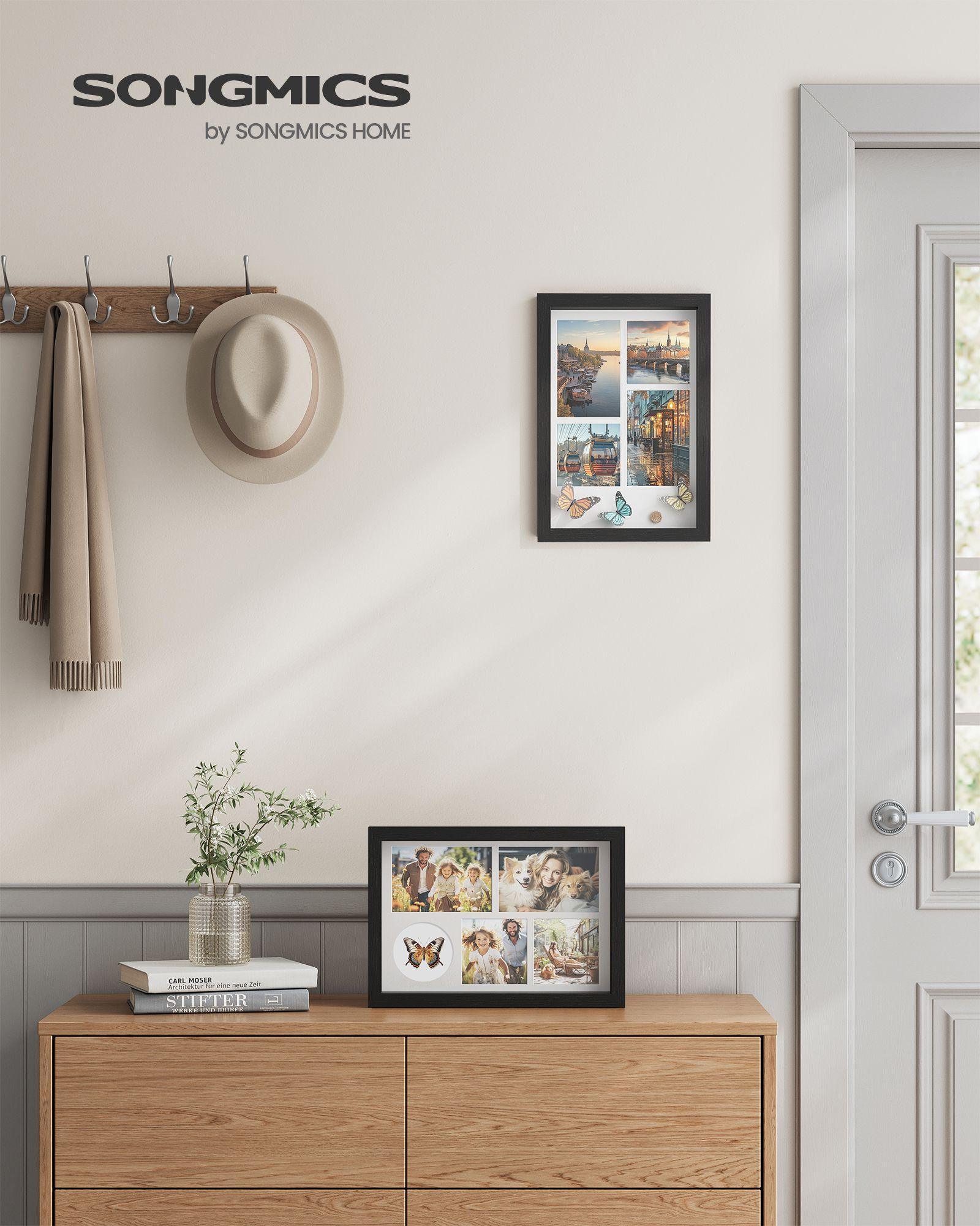 A4 Shadow Box Frame Black FredCo