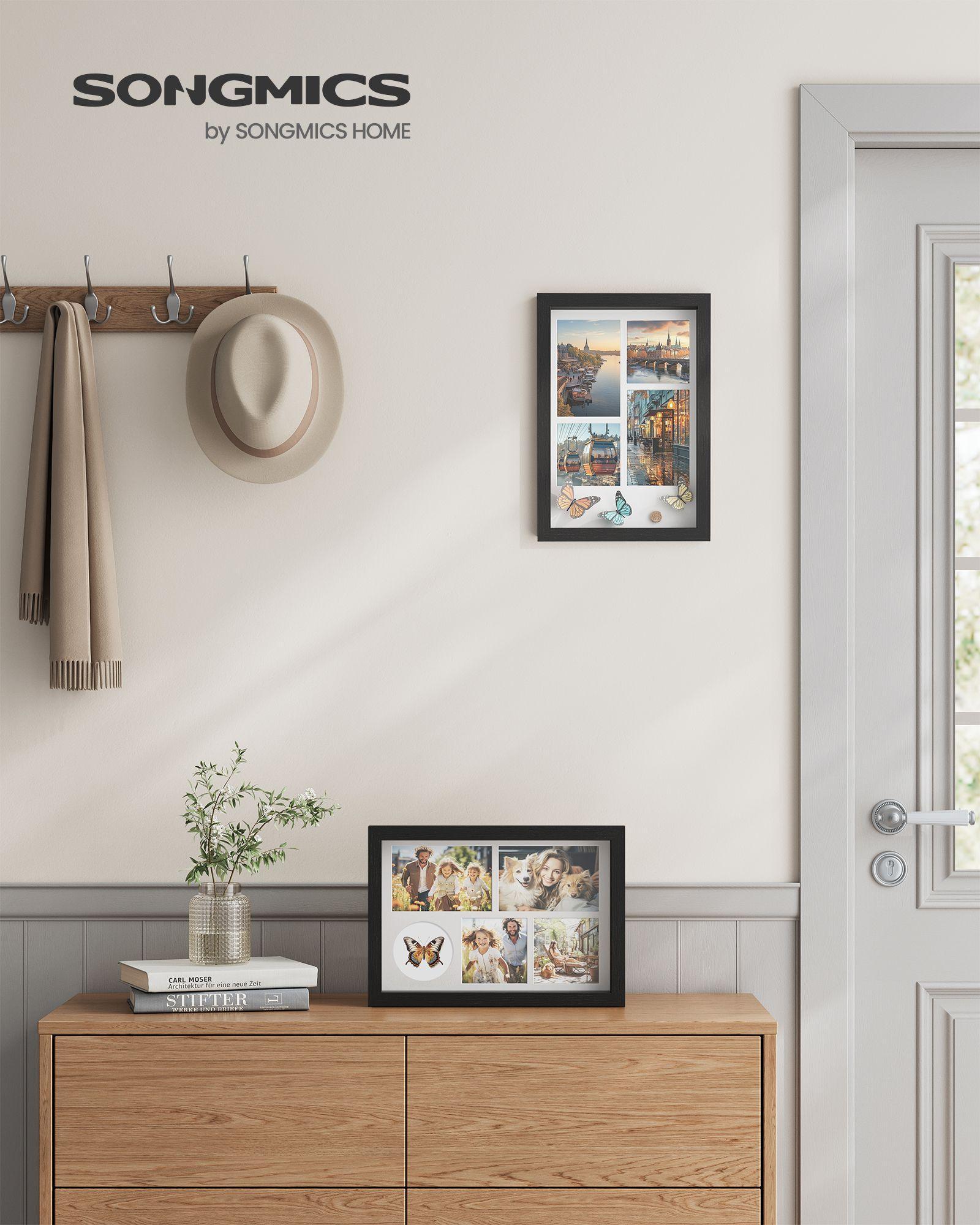 A4 Shadow Box Frame Black FredCo