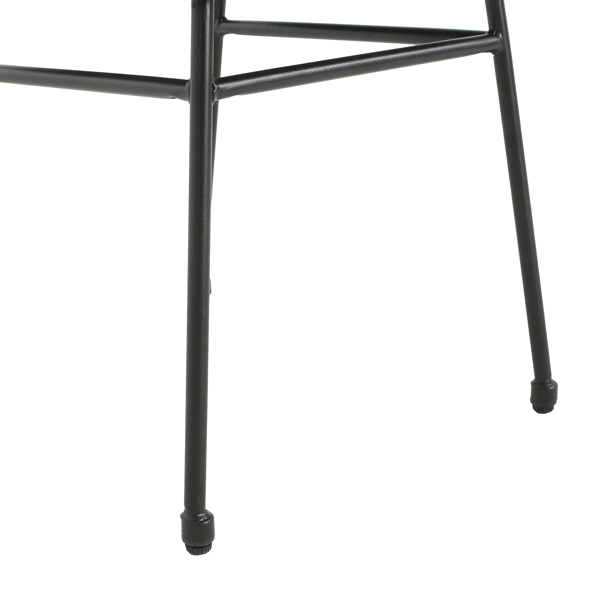 Aluminum and Rattan Chat Set, Outdoor Patio Set Includes Rattan Dining Chair Set of 2 and C-Shaped Side Table FredCo