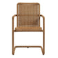 Abacus Outdoor Patio Wicker Dining Chairs Set of 2 by Modway FredCo