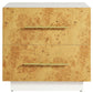 Abel 2-Drawer Burl Wood Nightstand by Modway FredCo