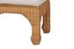Abena Ming Style Natural Rattan Bench FredCo