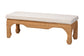 Abena Ming Style Natural Rattan Bench FredCo