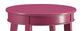 Aberta Purple color Accent Table with 1 Layer of Storage FredCo