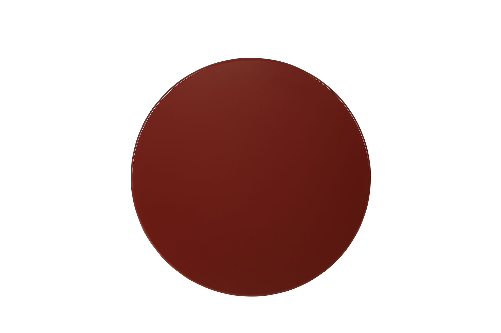 Aberta Red Finish Accent Table FredCo